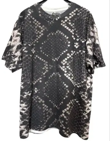 Godly 올 패턴T셔츠 바이슨 패턴 L 사이즈