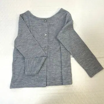 [ UNITED ARROWS ] 앞뒤 2way 그레이 상의