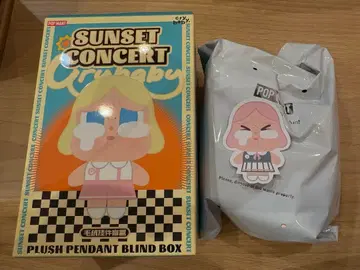 POPMART crybaby SUNSETCONCERT