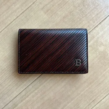 BALLY 다크 브라운 명함지갑