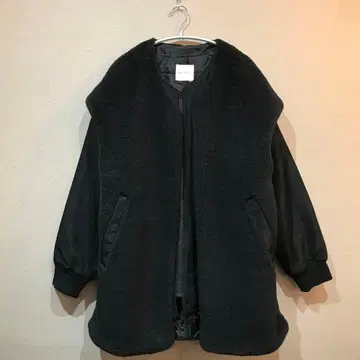 BONLECILL 멀티 웨이 퀼팅 노카라 자켓 & 보아 베스트