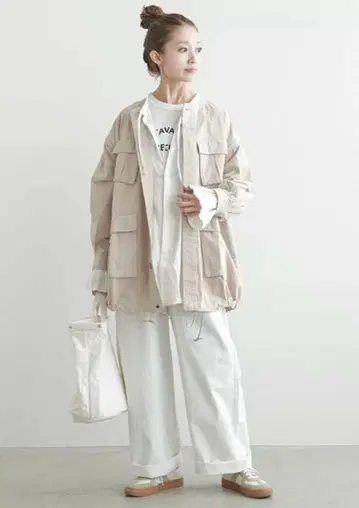 소라모나 포쉐 2way 마포 자켓