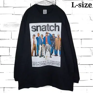 [ 새상품 ] snatch 롱 T셔츠 블랙 2