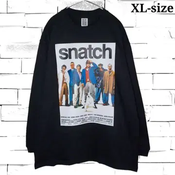 [ 새상품 ] snatch 롱 T셔츠 블랙