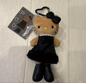 헬로키티 GOGO 갸루 일광화상 키티 스타일업 마스코트 블랙