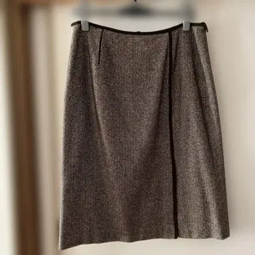 꼼사데모드 사다리꼴 스커트 실크 모 13호