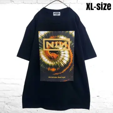 [ 새상품 ] Nine Inch Nails 블랙 T셔츠 3