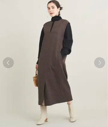 BEAUTY&YOUTH 슬리브리스 롱 원피스 S