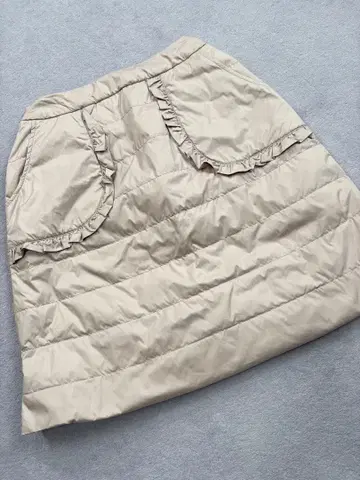 Pont Neuf 핑크 베이지 플레어 스커트 S