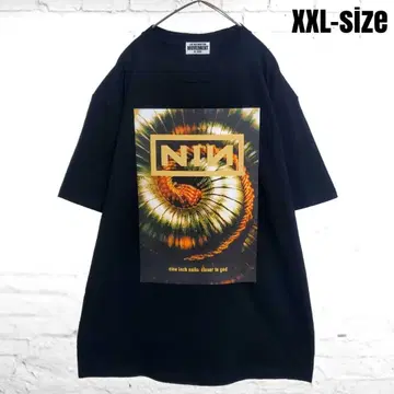 [ 새상품 ] Nine Inch Nails 블랙 T셔츠 4