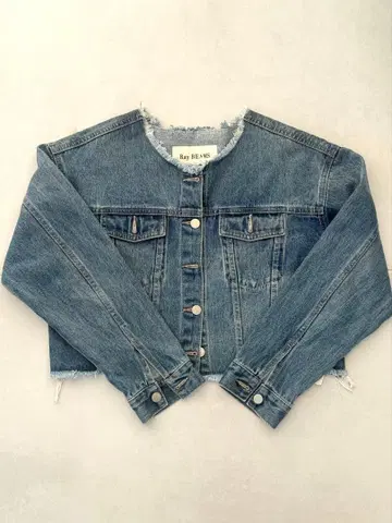 [ 미사용 ] Ray BEAMS 데님 자켓