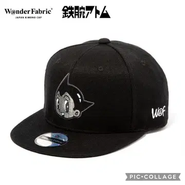 새상품급 Wander fabric x 철완 아톰 캡 블랙