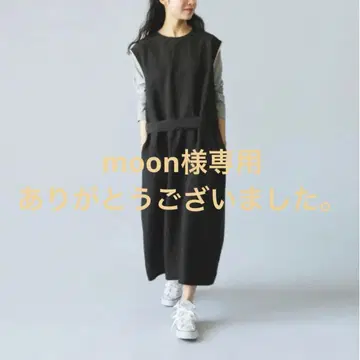 atelier naruse 아틀리에 나루세 린넨 슬리브리스 원피스