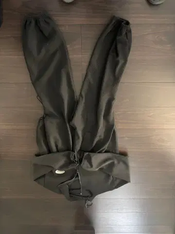 블랙 카고 팬츠