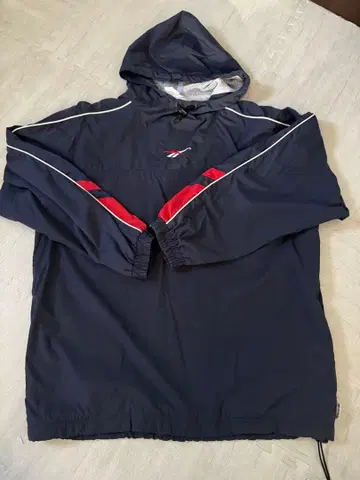 [초레어] Reebok 후드 부착 나일론 자켓