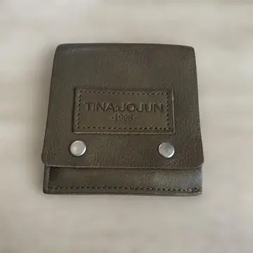 TINAJOJUN 이단 접이식 지갑 1998년 모델 다크 그레이