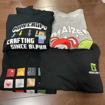 Minecraft MAIZEN 트레이닝복 후드티 묶음 판매