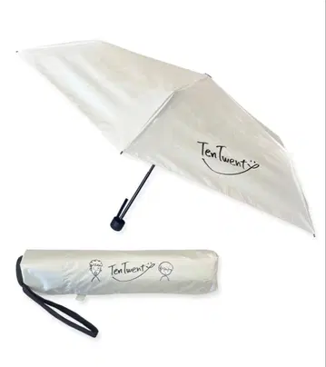 TenTwenty 접이식 우산 화이트 XIIX