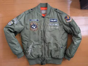 MA-1 플라이트 자켓 L 사이즈 커스텀 패치