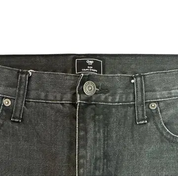 Gap 블랙 스트레이트 데님
