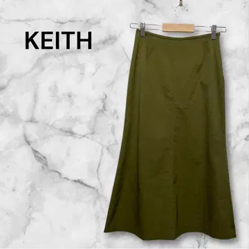 키이스 타이트 실루엣 롱 기장 스커트 후크 지퍼 S 사이즈
