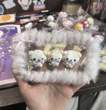 스퀴즈 쪼물쪼물 고양이 세트
