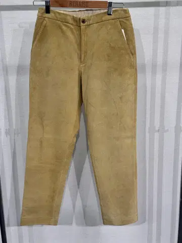 SOVEREIGN 유나이티드 애로우즈 스웨이드 팬츠 가죽