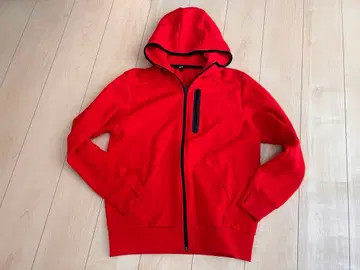 유니클로 남성용 후드티 빨간색 사이즈 L