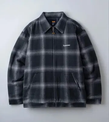 BLUCO OMBRE CHECK 윈터 WORK JACKET 블랙 XL