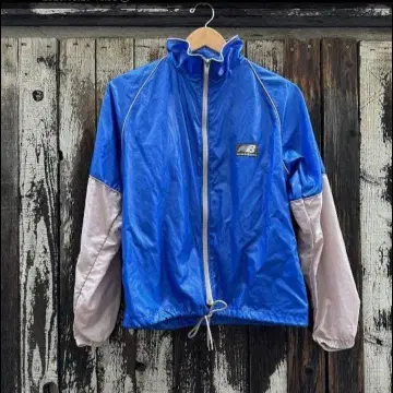 80년대 빈티지 뉴발란스 여성용 윈드브레이커 L