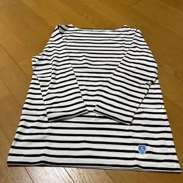 ORCIVAL 보더 티셔츠 칠부 새상품급