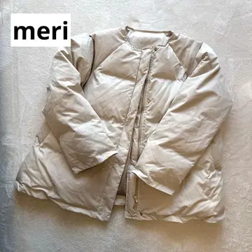 MERI 미 베이지 퀼팅 자켓 사이즈 F