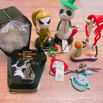 나이트메어 비포 크리스마스 잭 피규어 등 일괄 판매 팀 버튼