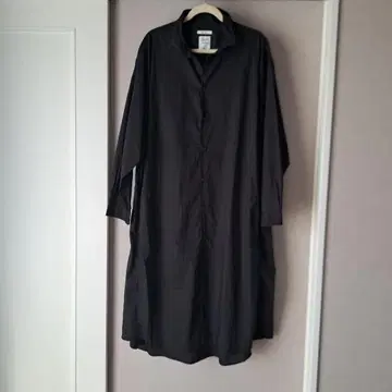 니코앤드 - 블랙 셔츠 원피스 L 사이즈 미사용품