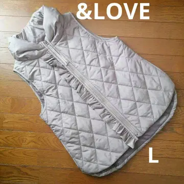 &LOVE 가벼운 페미닌 다용도 날씬해 보이는 솜 베스트 토프