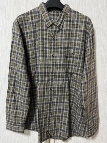 파파스 파파스 플란넬 셔츠 L