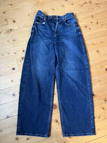 RED CARD 와이드 레그 데님 팬츠 사이즈 22