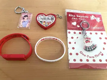 전 모닝구무스메 사야시 리호 굿즈 세트