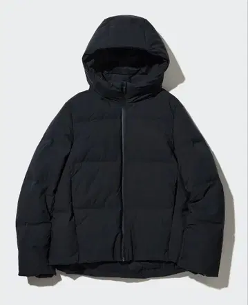 [ UNIQLO ] 심리스 다운 파카 블랙