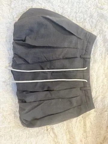 moussy 벌룬 스커트 그레이