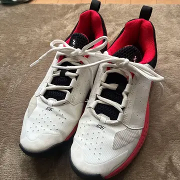 YONEX 테니스화 106 화이트/레드/블랙 25.0