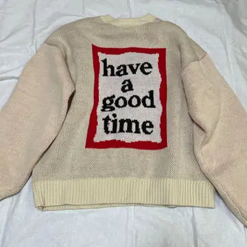 FOREVER21 x have a good time 콜라보 자카드 니트