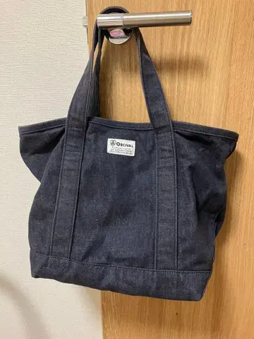 오르치발 데님 토트백