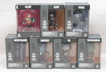 레인보우 식스 시즈 피규어 7종 세트