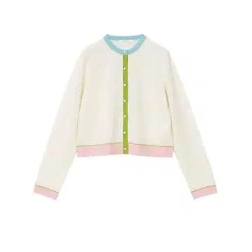 ANAYI 아나이 캐시미어 실크 크루넥 가디건