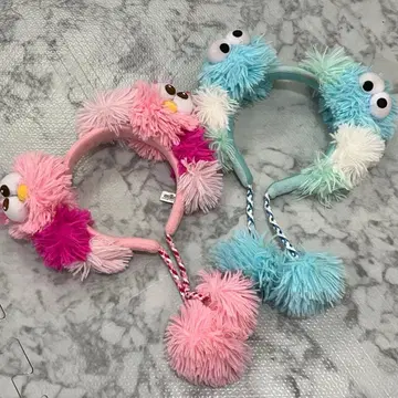 쿠키 & 모피 세서미 머리띠 USJ 유니버셜