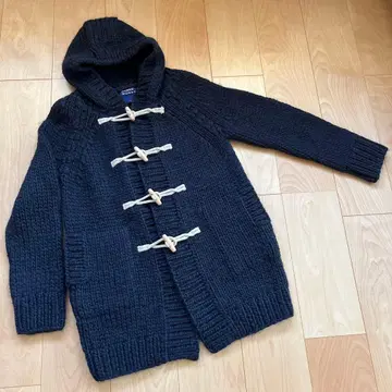 휴먼 우먼 니트 코트