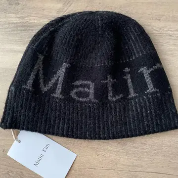 미사용 새상품 블랙 니트 모자 남녀