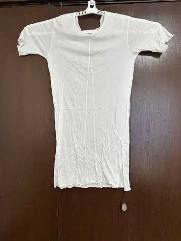 knomadik V넥 T셔츠 X 화이트