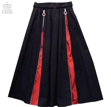 LISTENFLAVOR 리스너플레이버 벨트 지퍼 스커트